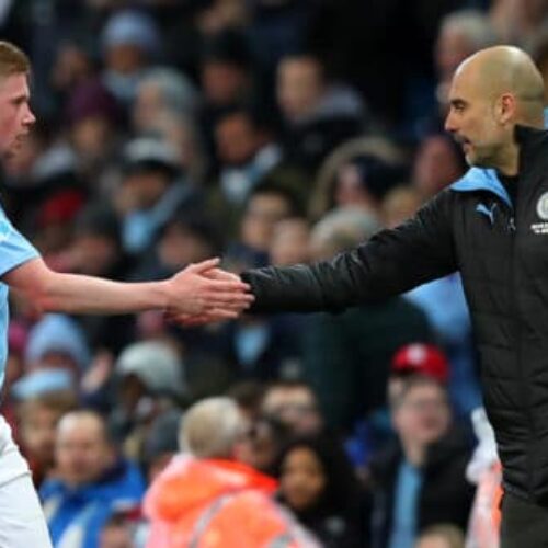 Guardiola hoping De Bruyne commits future to Manchester City