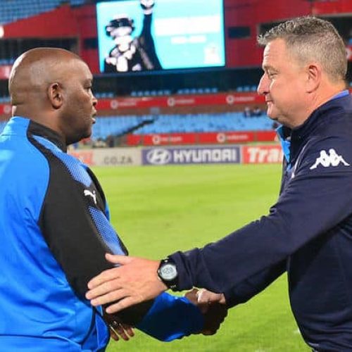 Pitso: I would be happy to see Hunt at Chiefs or Pirates