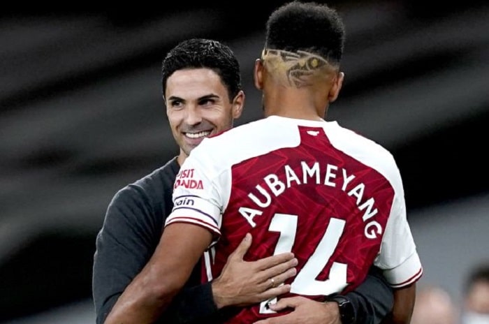 You are currently viewing Arteta echoes players’ support for absent Aubameyang