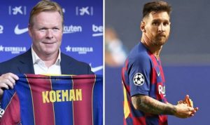 Read more about the article Koeman hopeful Messi can return to best form