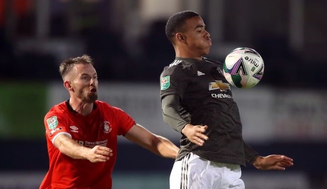 You are currently viewing Greenwood offered heading practice after Man United see off Luton