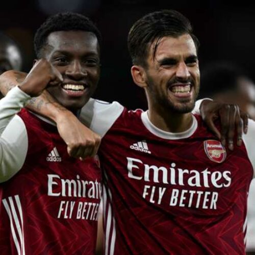 Nketiah fires Arsenal to victory over West Ham