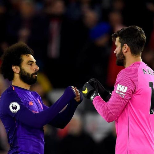 Alisson sends rivals Salah warning