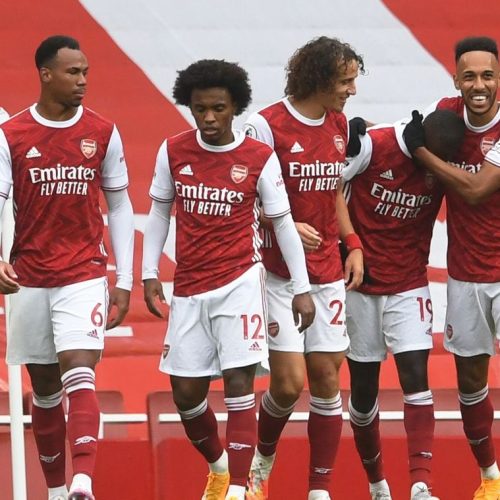 Saka, Pepe fires Arsenal to victory