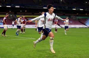 Read more about the article Son, Kane combine again as Tottenham battle past Burnley