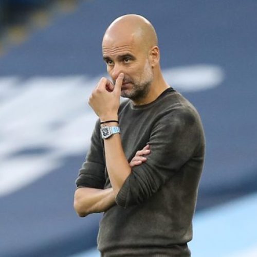 Guardiola praying City players return from international duty ‘fit and safe’