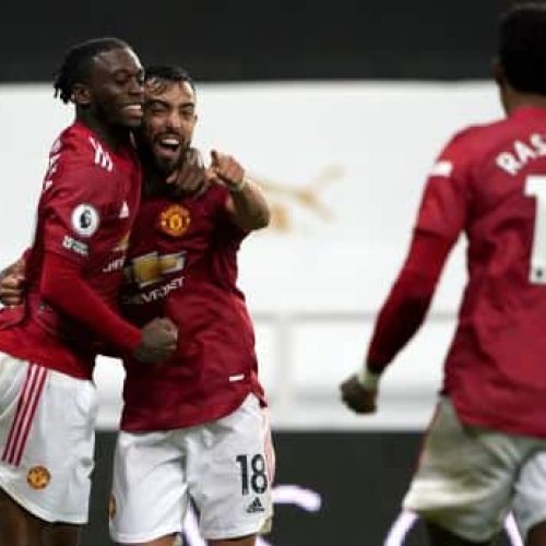 Late flurry helps Manchester United see off Newcastle at St James’ Park
