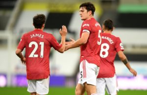 Read more about the article Solskjaer hails Maguire’s ‘very good performance’ at Newcastle