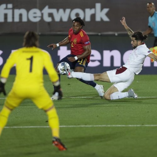 Spain secure Nations League win over Switzerland to stay top of Group A4