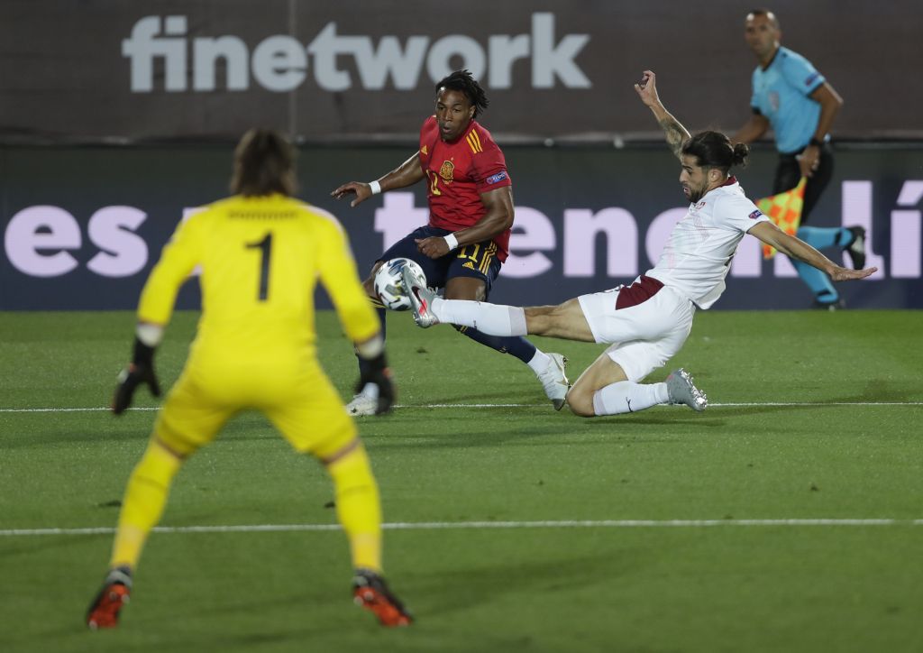 You are currently viewing Spain secure Nations League win over Switzerland to stay top of Group A4