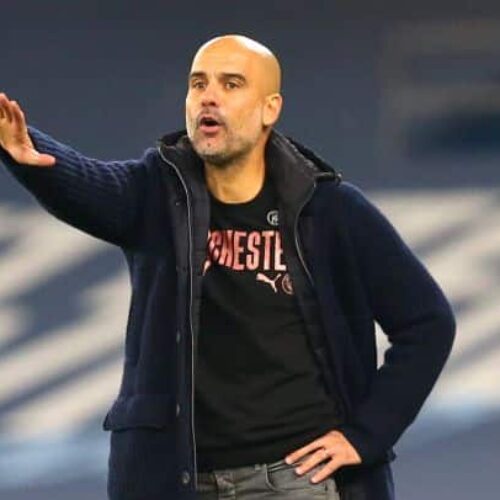 Watch: Guardiola says Man City need to ‘be calm’ after 21st consecutive win