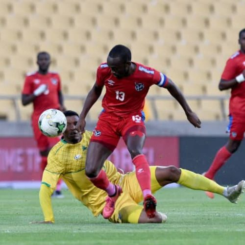 Gallery: Namibia fight back to hold Bafana Bafana