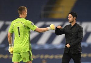 Read more about the article Arteta hails Leno as Arsenal earn Carabao Cup quarter-final spot