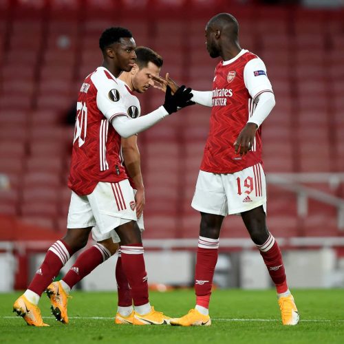 Arsenal ease to victory over Dundalk despite wholesale changes