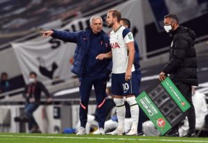 Read more about the article Kane missed Spurs training on Wednesday with injury, Mourinho reveals