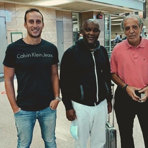 Pitso arrives safely in Cairo