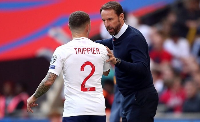 You are currently viewing Southgate: England will miss ‘absolute soldier’ Kieran Trippier