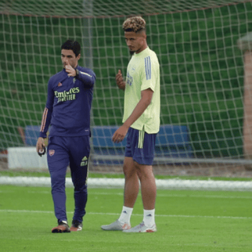 Arteta wishes Arsenal could call on Saliba in UEL