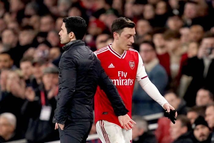 You are currently viewing Arteta content with decision to freeze out Ozil at Arsenal