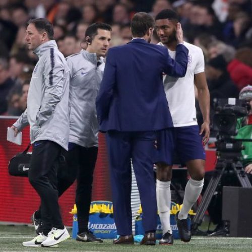 Southgate hoping Joe Gomez knee injury not serious