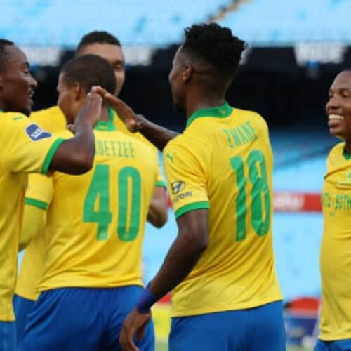 Zwane hits a hat-trick to send Sundowns top