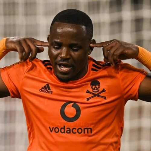 Mhango returns to Pirates training