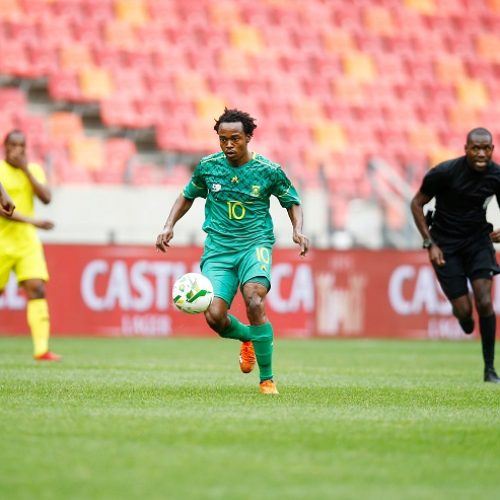 Tau, Zwane shine as Bafana beat Sao Tome in six-goal thriller
