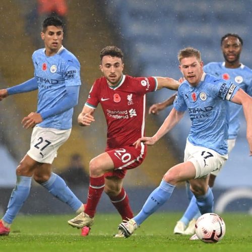 Man City, Liverpool share spoils after De Bruyne penalty miss