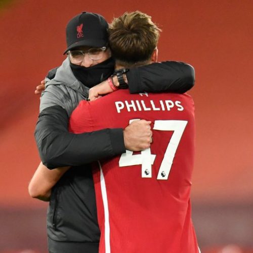 Klopp hails Jota, Phillips after win over West Ham