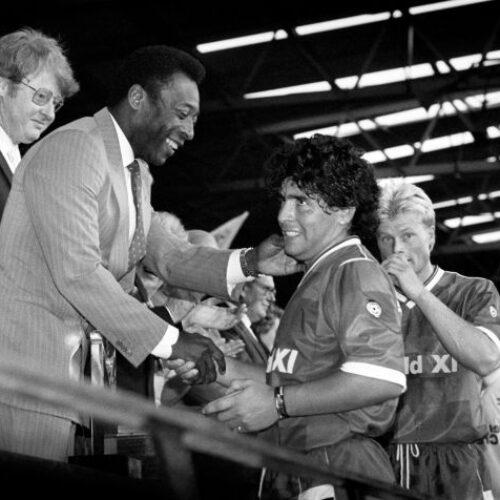 The world’s lost a legend – Pele leads tributes to Diego Maradona