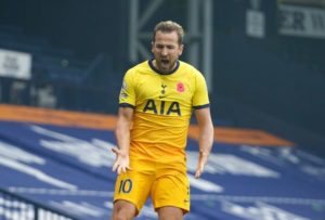 Read more about the article Kane strikes late with 150th Premier League goal as Spurs beat West Brom