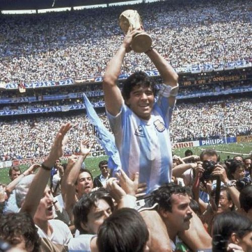 Diego Maradona’s life and career in pictures