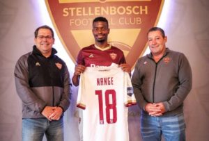 Read more about the article Nange signs for Stellenbosch ‘as a free agent for the 2020-21 season’