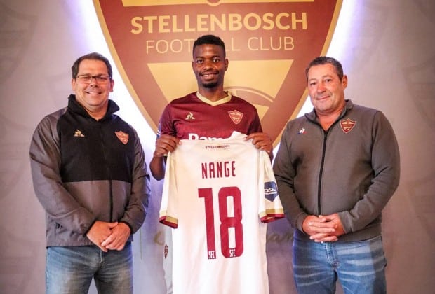 You are currently viewing Nange signs for Stellenbosch ‘as a free agent for the 2020-21 season’