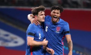 Read more about the article Maguire fires England to comfortable win over Republic of Ireland