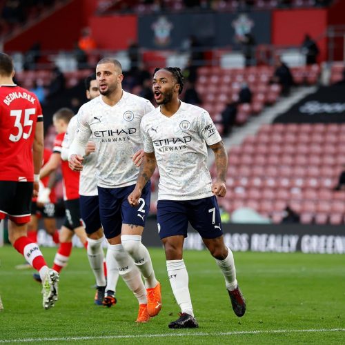 Sterling strikes as Man City return to winning ways at Southampton