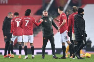 Read more about the article Solskjaer plays down talk of a Manchester United title challenge