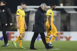 Read more about the article Mourinho questions motivation of some Spurs players after draw in Austria