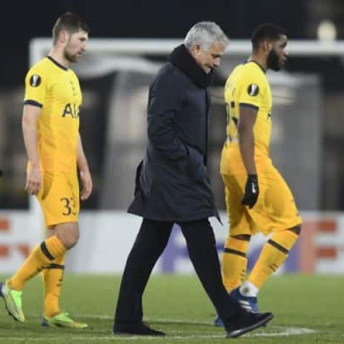 Mourinho questions motivation of some Spurs players after draw in Austria