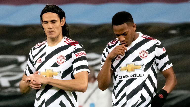 You are currently viewing Man Utd without Cavani, Martial for Leipzig clash