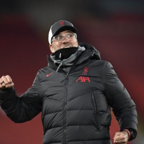 Goosebumps for Klopp as Liverpool fans return to toast win over Wolves