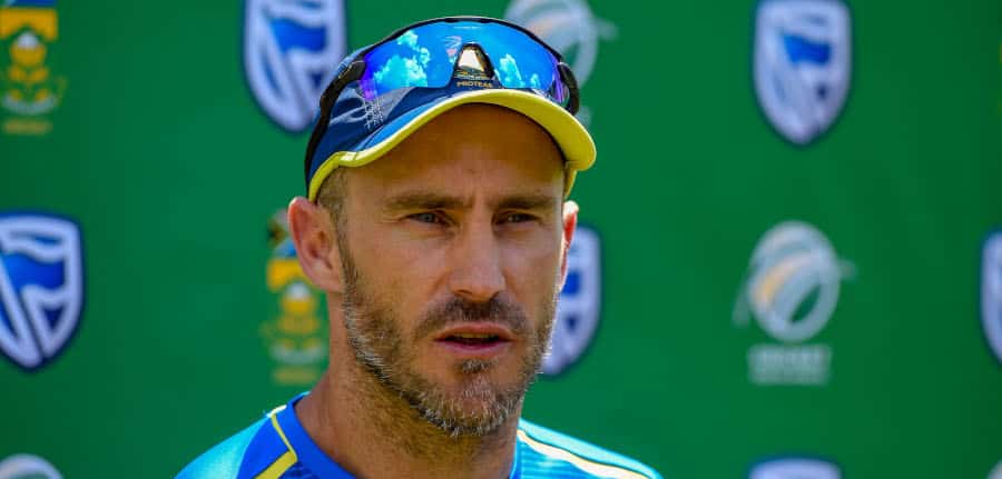 You are currently viewing Faf rested for ODI series