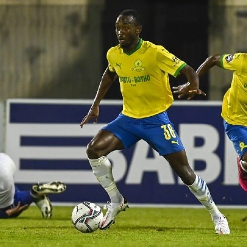 Shalulile says extra training a factor behind his stunning form for Sundowns