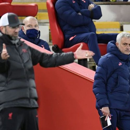 Mourinho irked by Klopp’s touchline behaviour