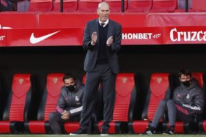 Read more about the article Zidane sets sights on LaLiga title after Champions League exit
