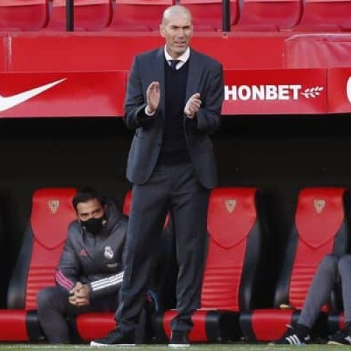 Zidane sets sights on LaLiga title after Champions League exit