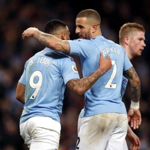 Man City duo Jesus and Walker test positive for coronavirus