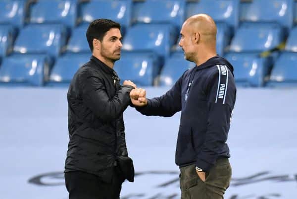 You are currently viewing Watch: Pep, Arteta look ahead to meeting of master vs apprentice