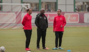 Read more about the article Pitso’s Al Ahly to resume training ahead of Cleopatra clash
