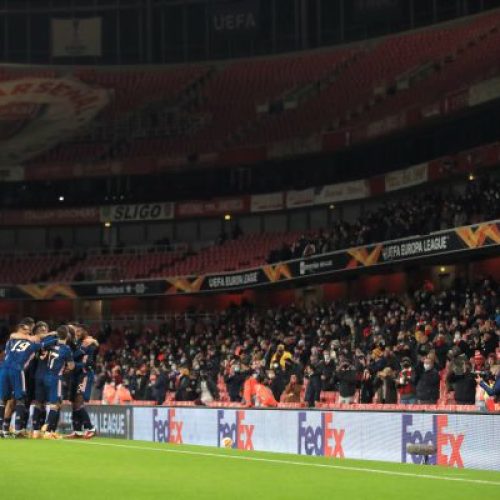 Arsenal fans treated to comfortable Europa League victory on return to Emirates